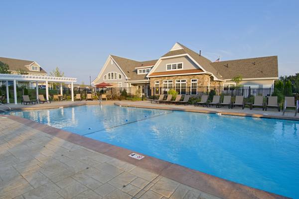 Swimming pool & barbecue at Avalon Cohasset, MA for use by Primary Design and Avalon Bay Communities