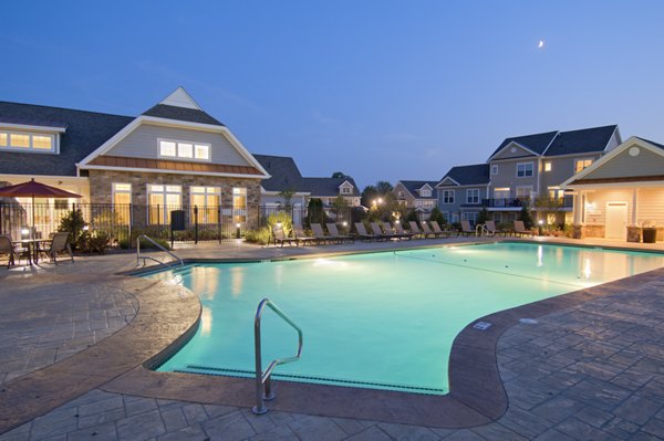 Swimming pool & barbecue at Avalon Cohasset, MA for use by Primary Design and Avalon Bay Communities