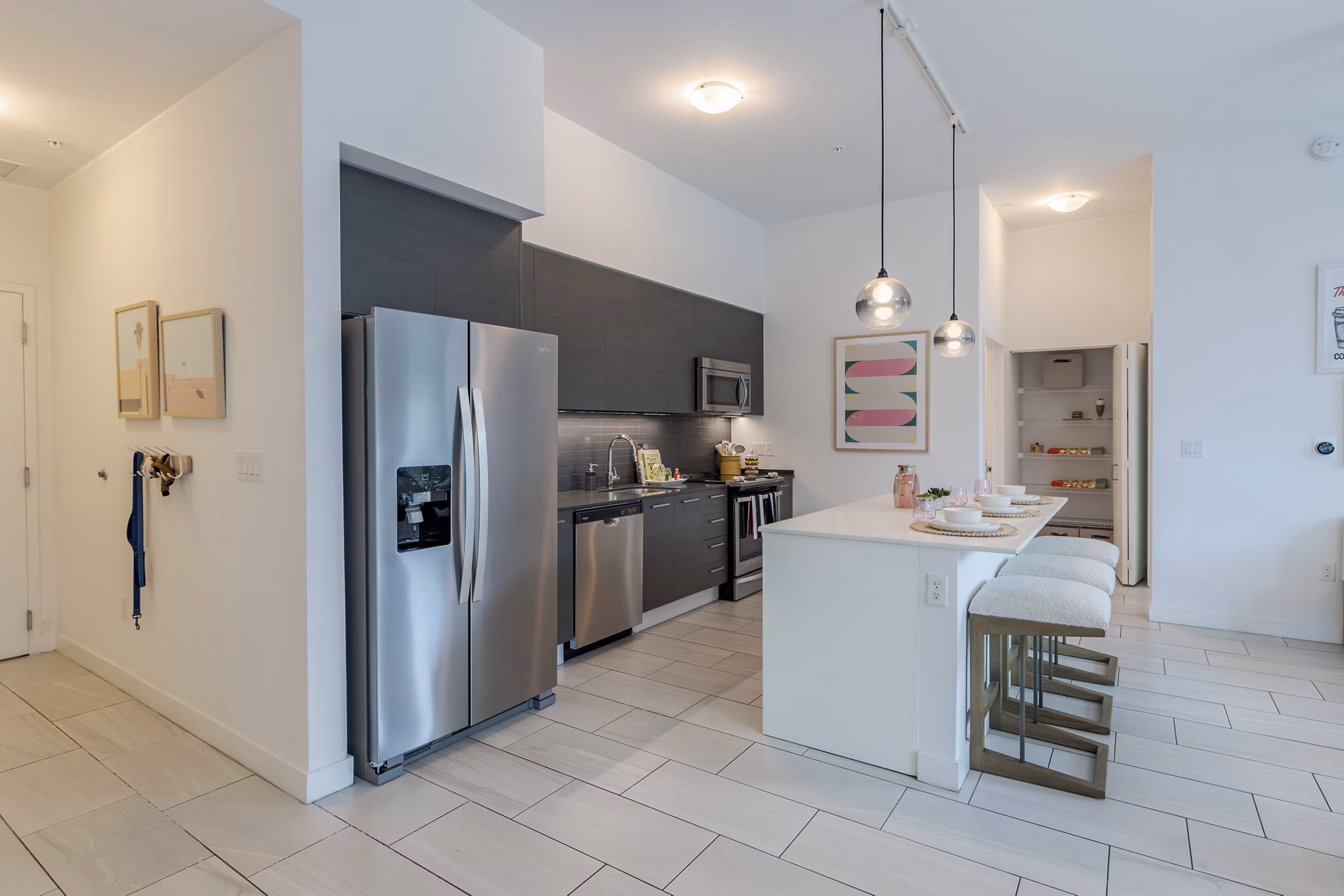 Kitchen at Midtown 5 Apartments