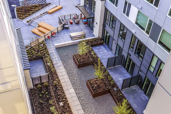 Batik Apartments: Contemporary building showcasing luxury living in vibrant Seattle neighborhood