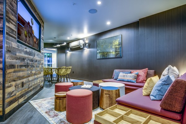 clubhouse/lobby at Batik Apartments