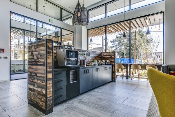 clubhouse/lobby at Batik Apartments