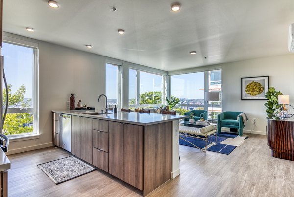 dining room at Cypress Apartments