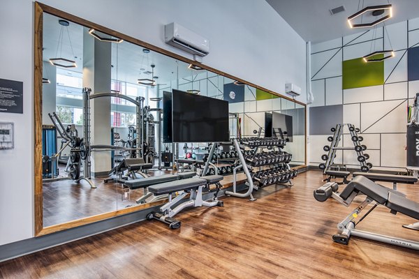 Cypress Apartments: State-of-the-art fitness center with modern equipment for residents