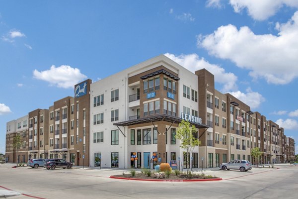 Quest Apartments: Elegant facade of luxury apartments in downtown city