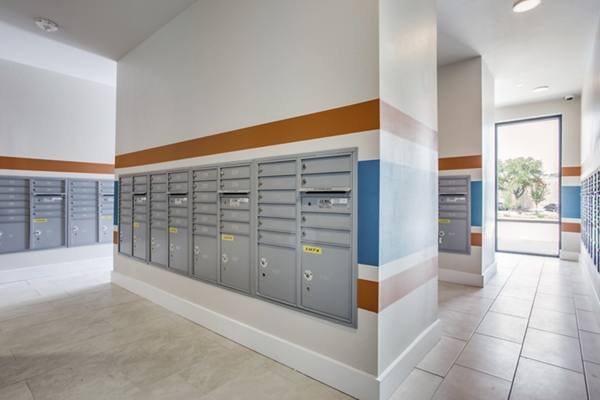 mail room at Quest Apartments