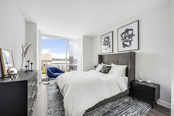 bedroom at Atlantic Station West Apartments