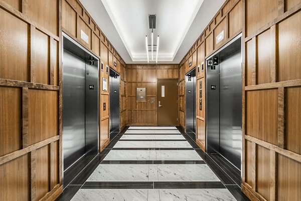 elevators at Atlantic Station West Apartments