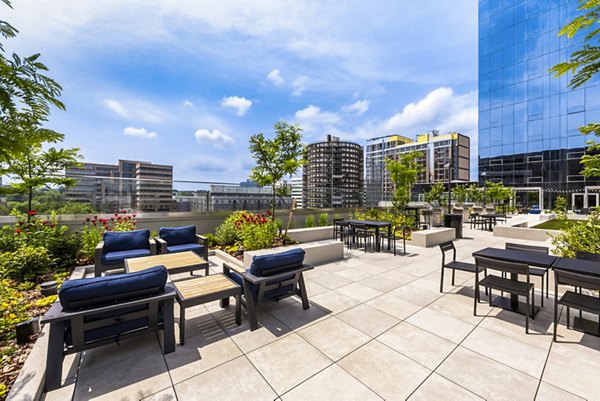 patio/balcony at Atlantic Station West Apartments