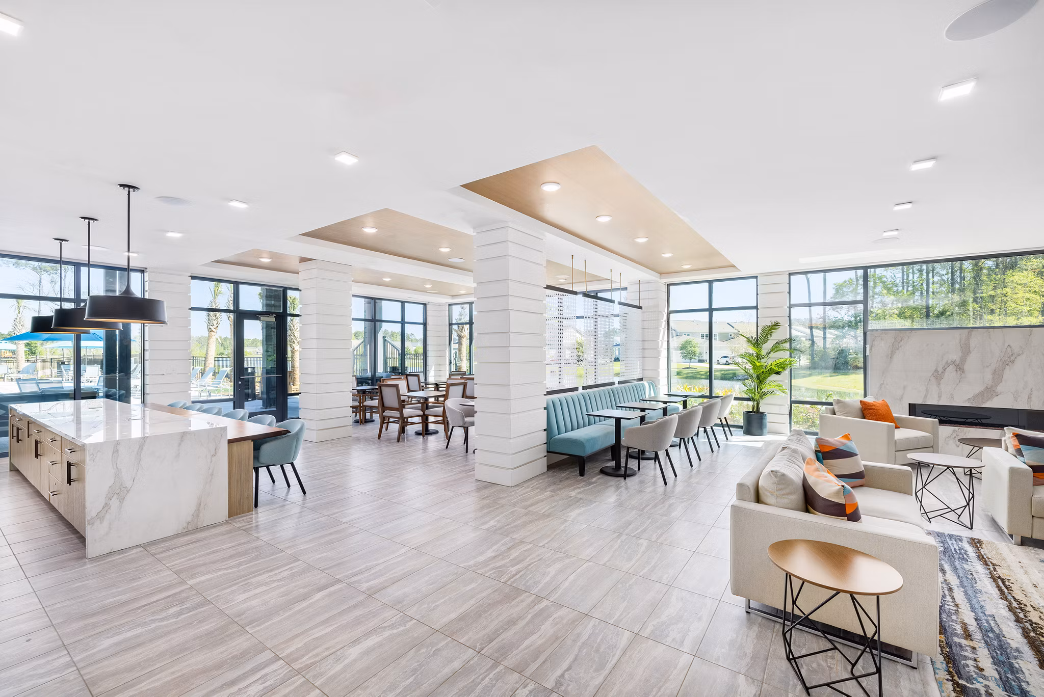 clubhouse at Restore at Carolina Park Apartments