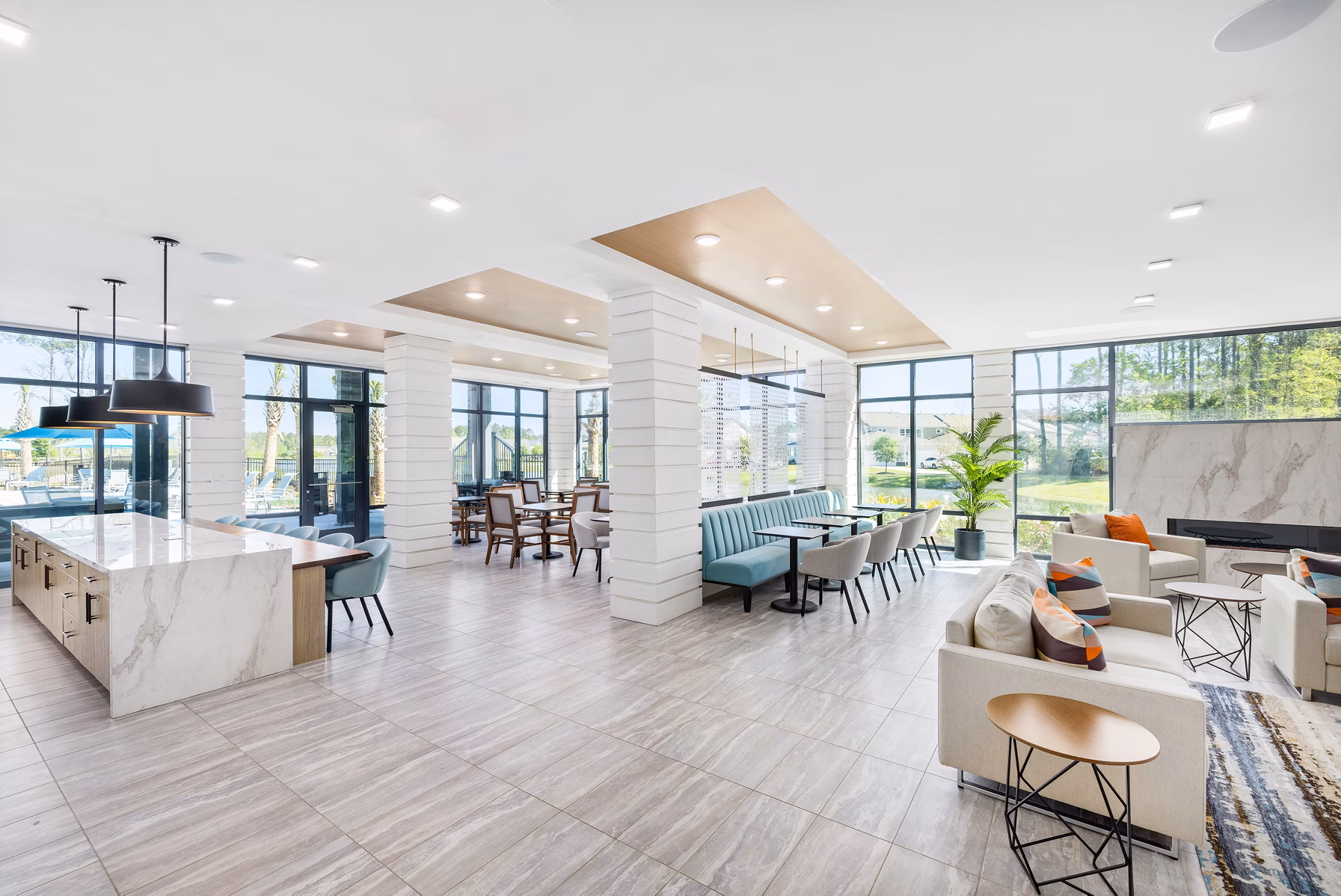 clubhouse at Restore at Carolina Park Apartments