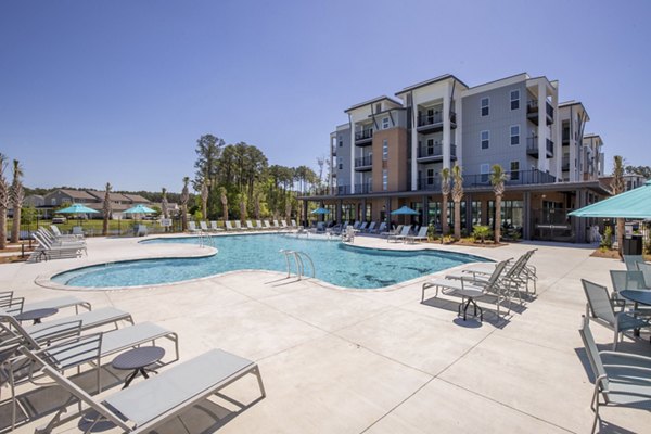 pool at Restore at Carolina Park Apartments