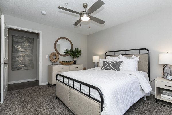 bedroom at Flats at 1500 Apartments
