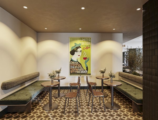Clubhouse featuring luxurious amenities at The Walcott Hackensack Apartments