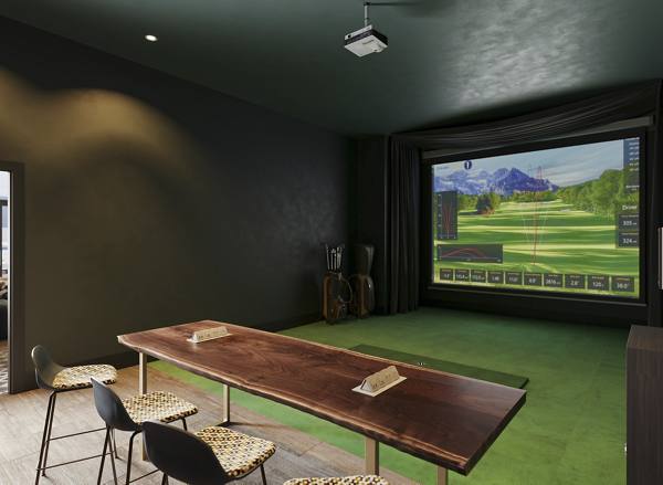game room at The Walcott Hackensack Apartments