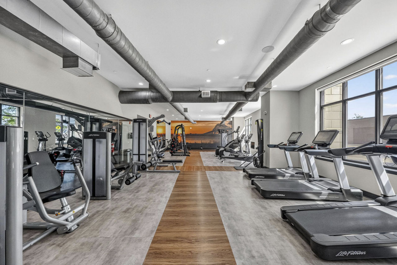 Gym at The Walcott Hackensack