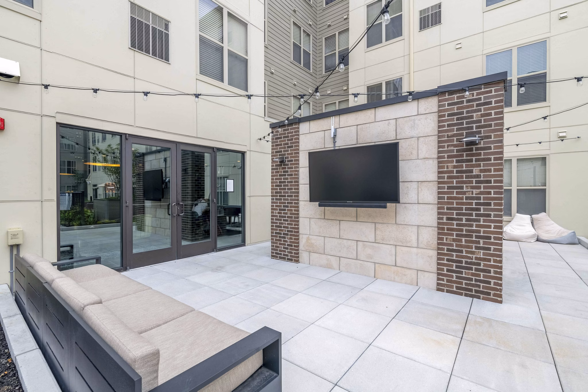 patio at The Walcott Hackensack