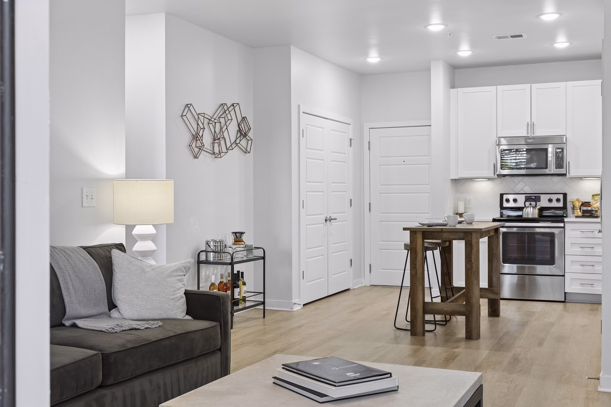 Kitchen at Tapestry at Brentwood Town Center Apartments