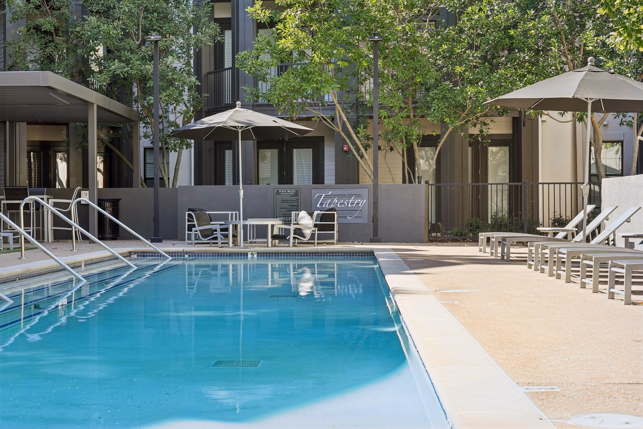 Pool at Tapestry at Brentwood Town Center Apartments