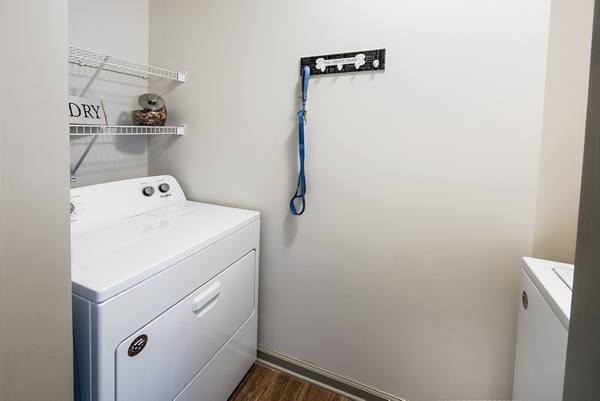 laundry room at View at Woodstock Apartments