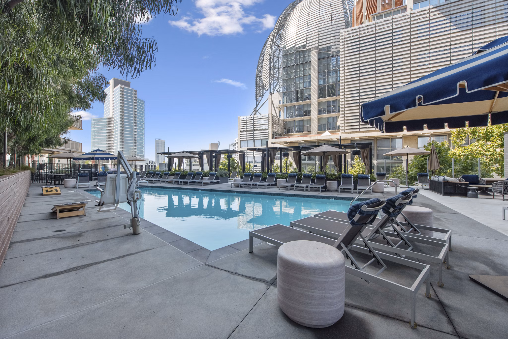 pool at K1 Apartments