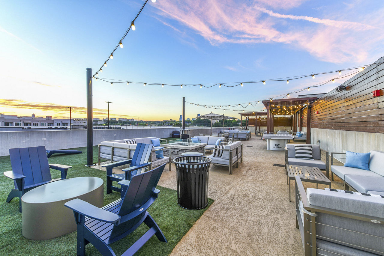 Roof deck at Newbergh Atl (1 of 2)