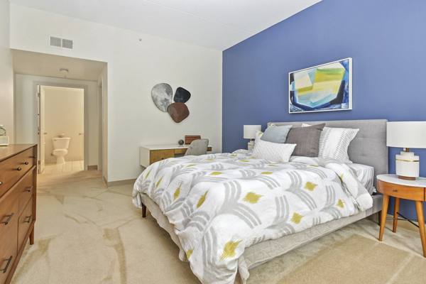 bedroom at Strata Apartments