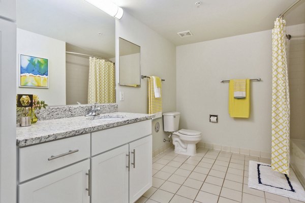 bathroom at Strata Apartments