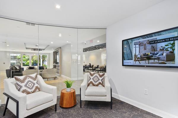 clubhouse at Strata Apartments