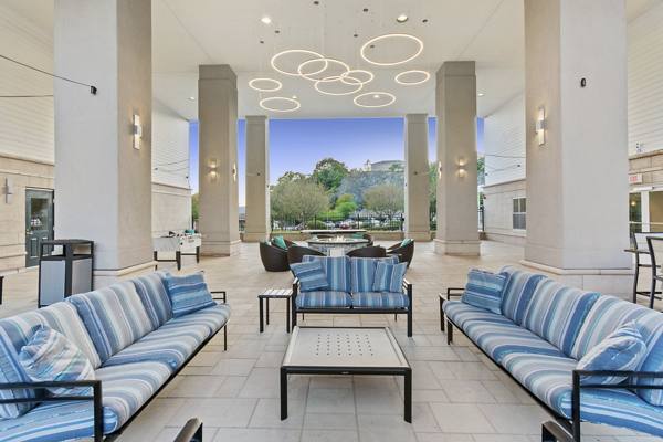 patio at Strata Apartments