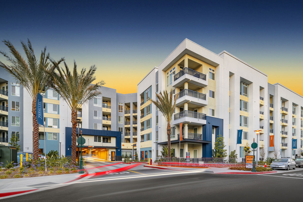 Parallel is a similar property to The Oasis Apartments located in Anaheim