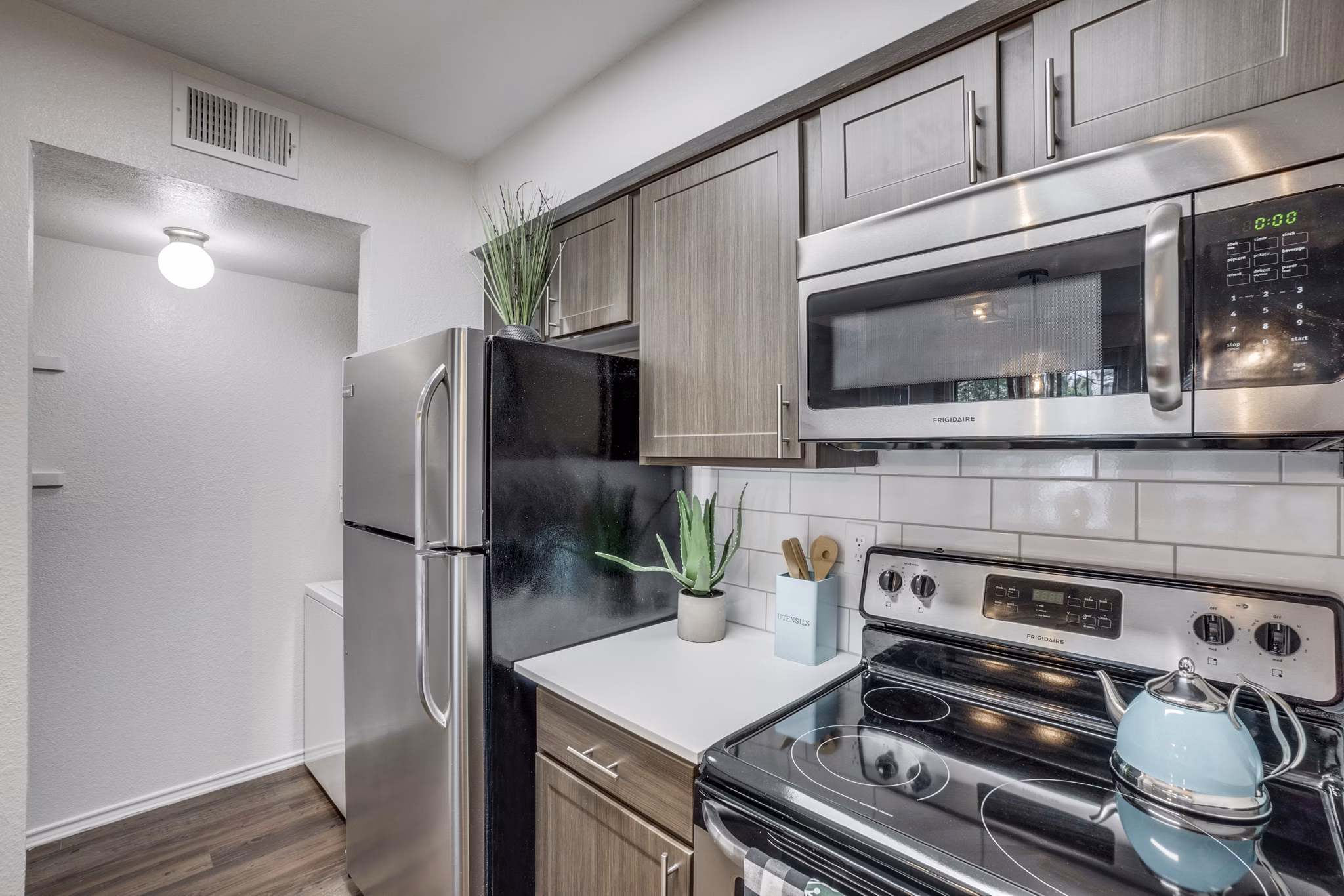 kitchen at Tenison at White Rock Apartments 