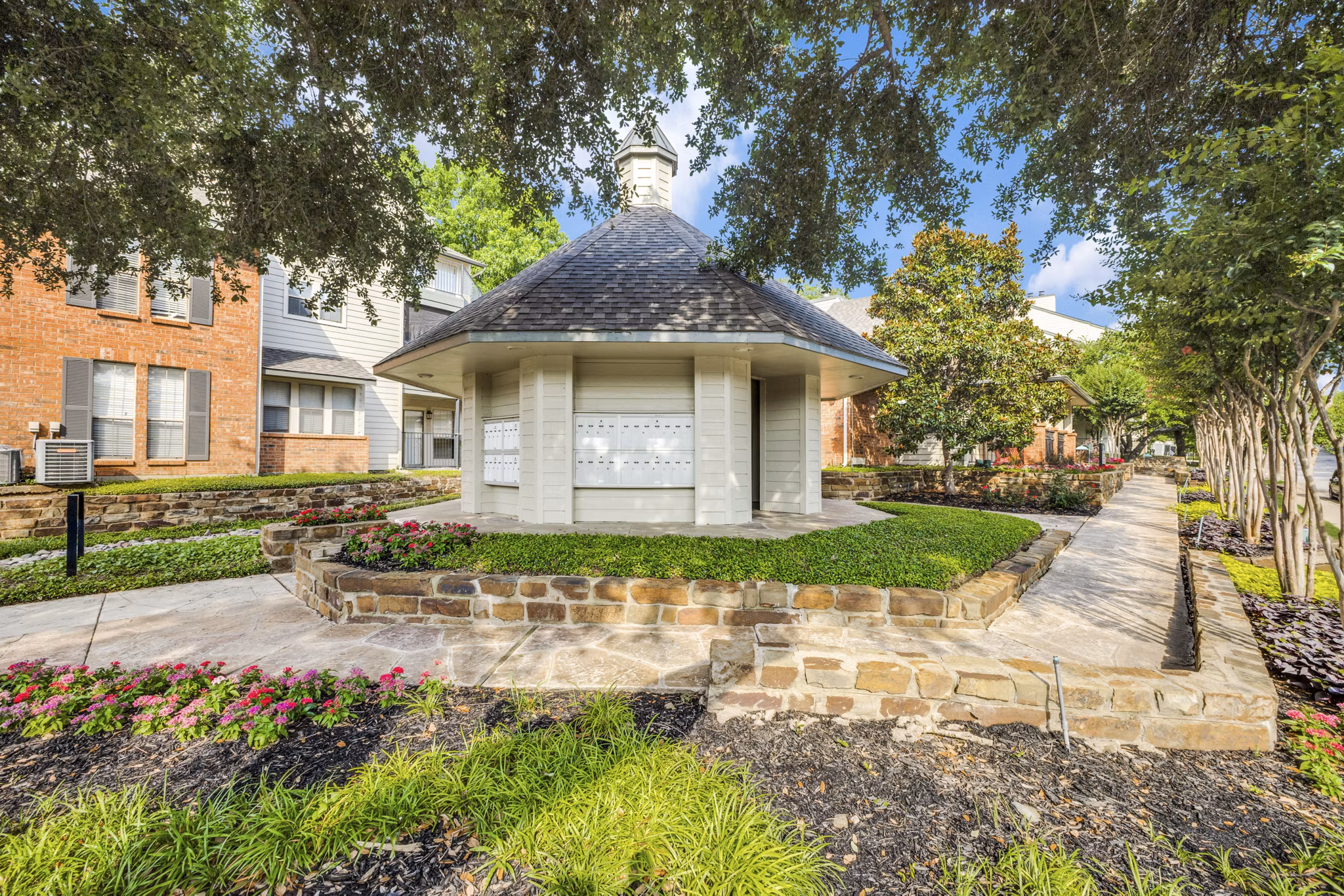 recreational area at Tenison at White Rock Apartments 