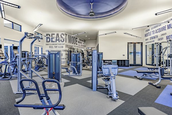 fitness center at Domain Town Center Apartments