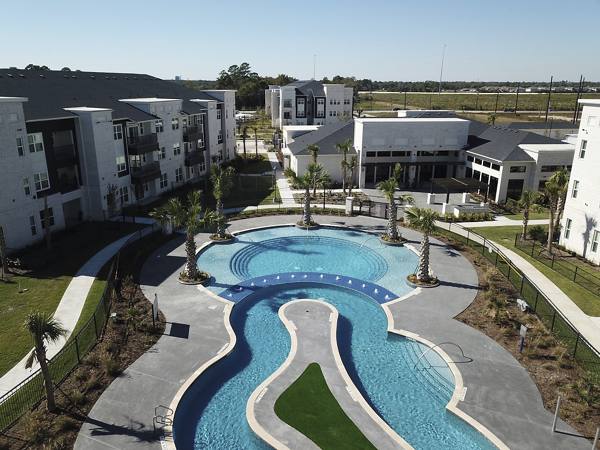 view at Domain Town Center Apartments