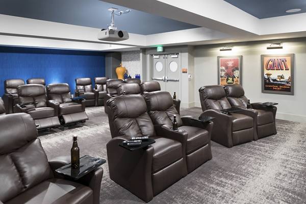 theater at Avenida Lakewood Apartments