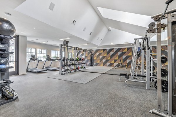 State-of-the-art fitness center at Laurel Apartment Homes with modern equipment for luxury apartment residents