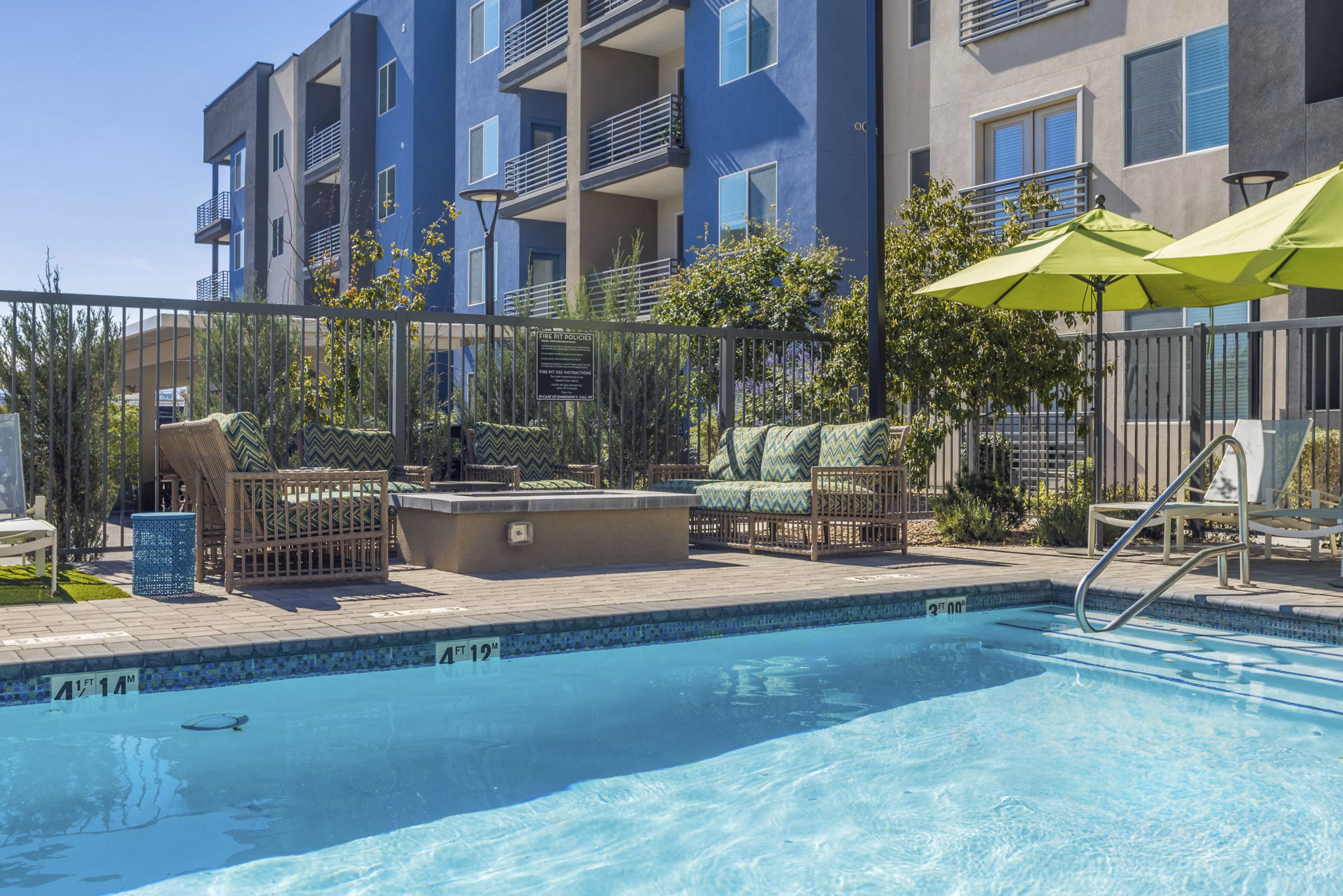 Pool at Broadstone Nob Hill Apartments