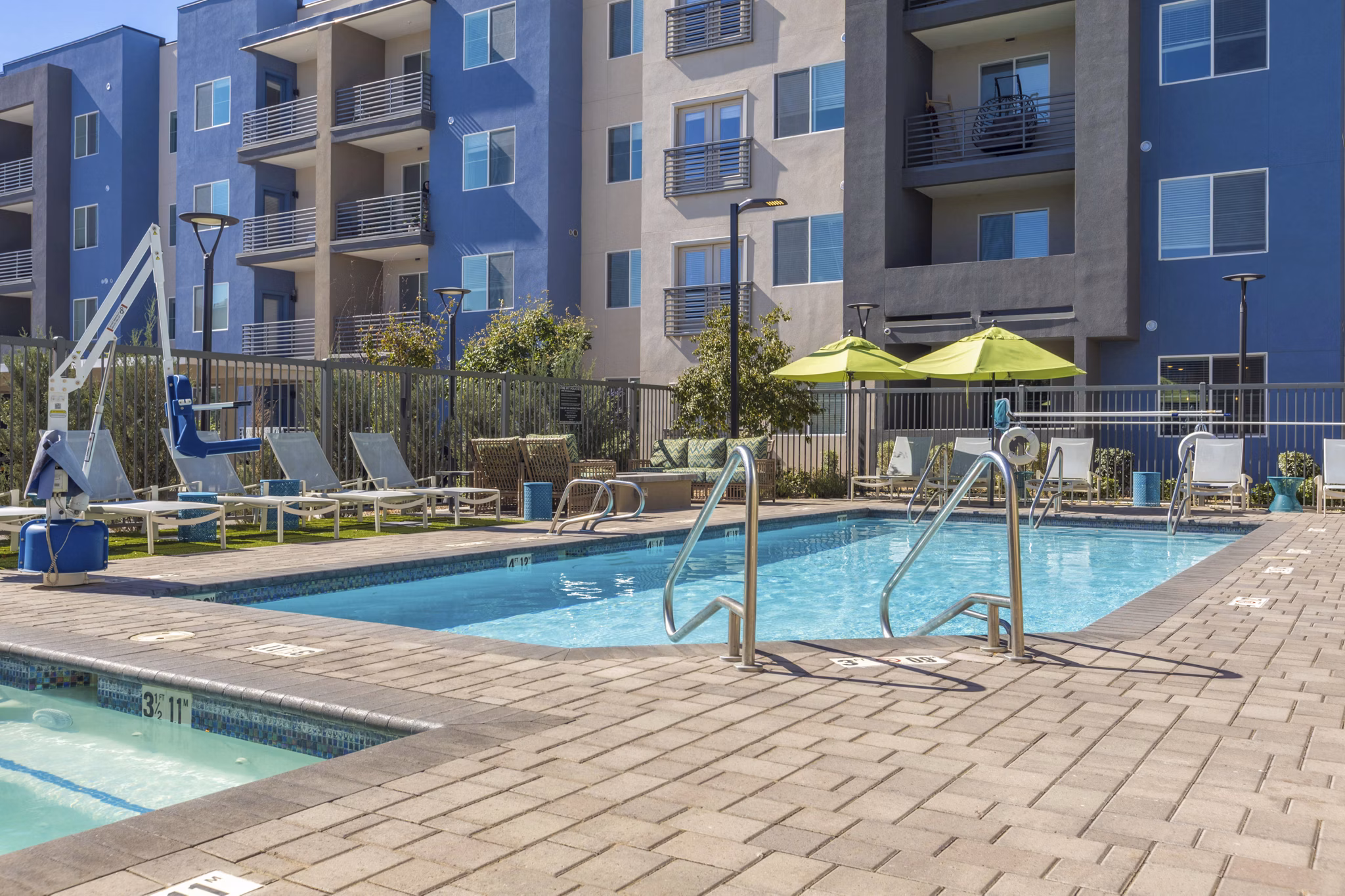 Pool at Broadstone Nob Hill Apartments