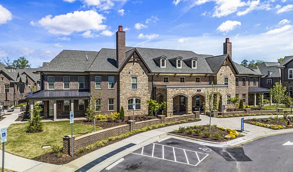 Clubhouse with modern design and cozy seating at Griffin Weston Apartments