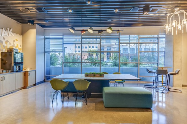 Oceanaire Apartments: Elegant clubhouse with modern amenities in an upscale community