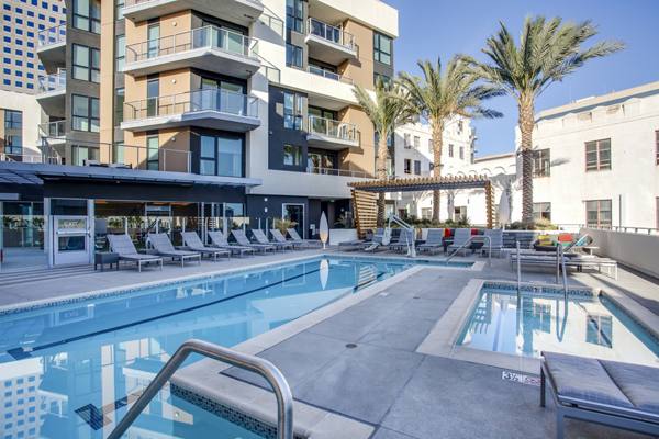 pool at Oceanaire Apartments