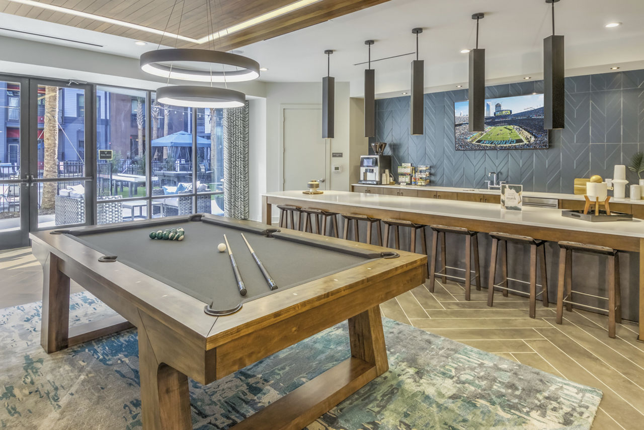 Game room at Verde At Mccullough Station Apartments (2 of 2)