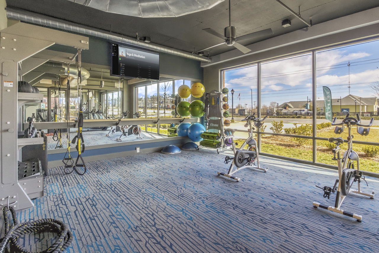 Gym at Verde At Mccullough Station Apartments (2 of 2)