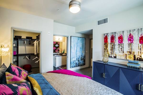 bedroom at Elysian at Tivoli Apartments