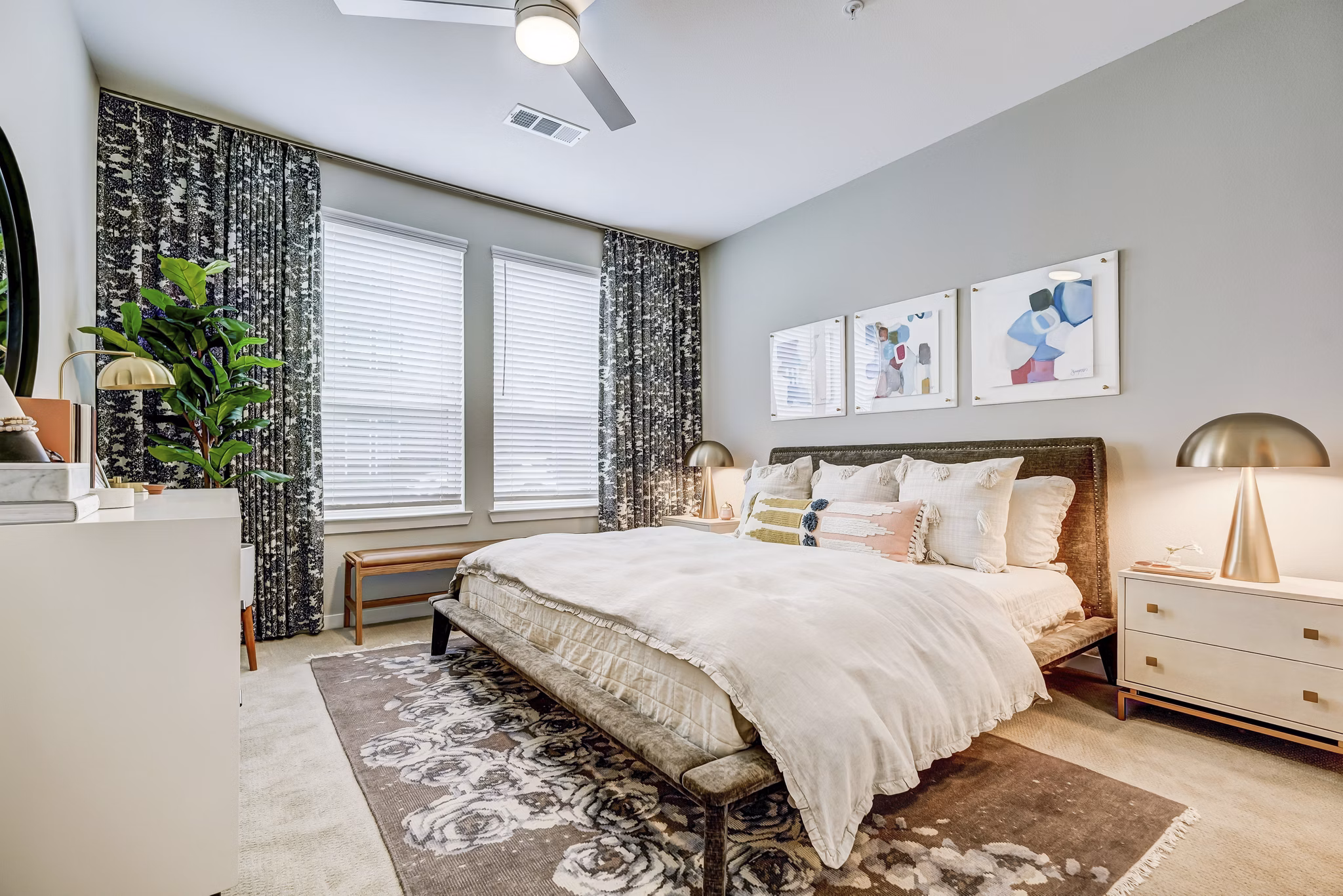 bedroom at Encore Rise Apartments