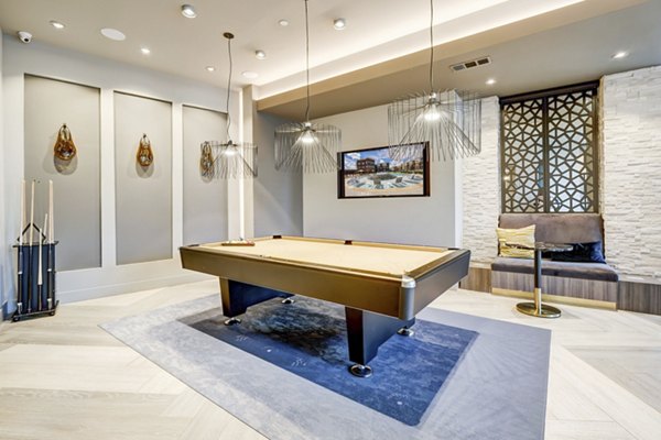 game room at Encore Rise Apartments