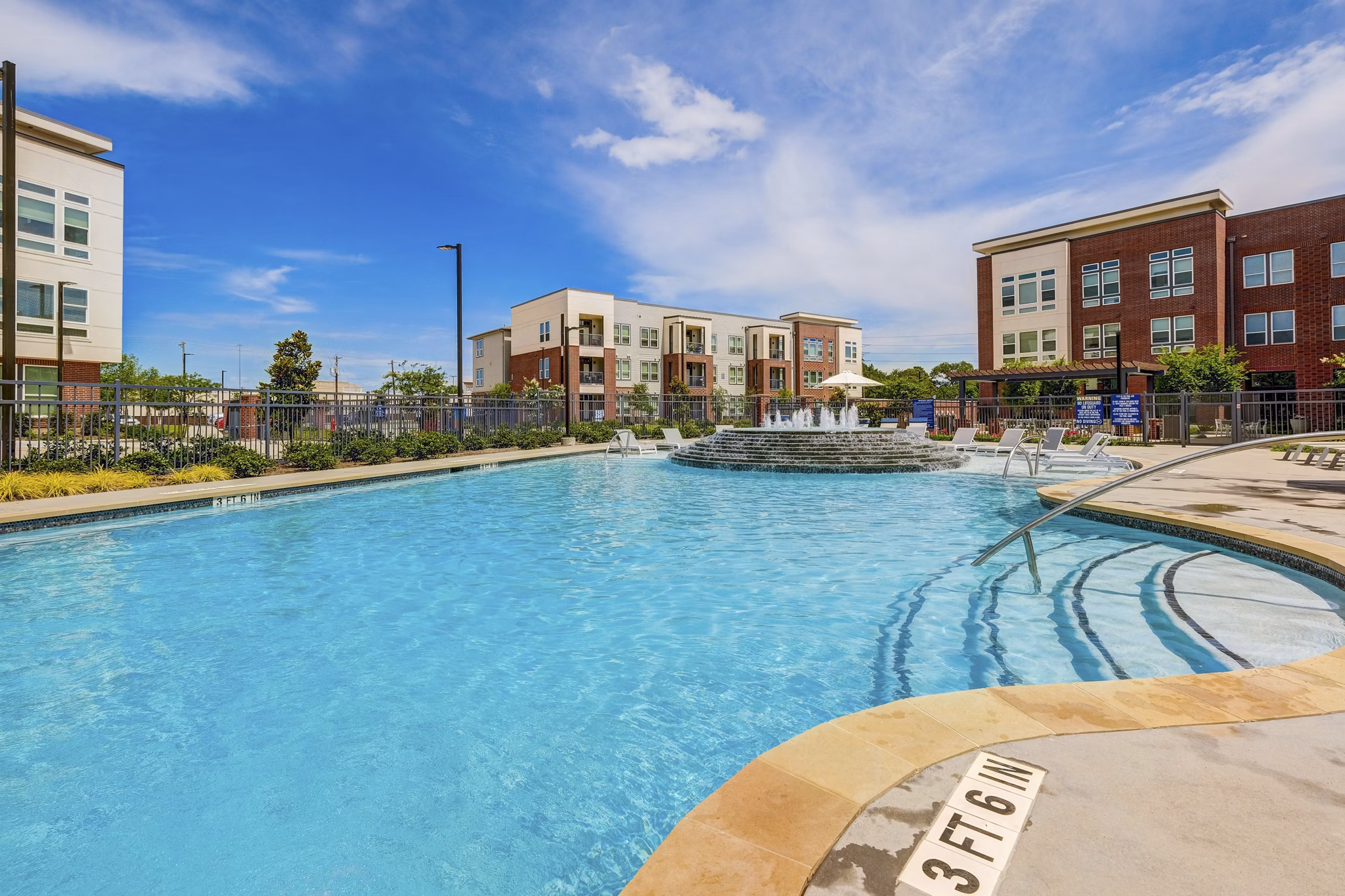 pool at Encore Rise Apartments