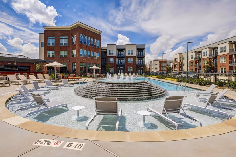 pool at Encore Rise Apartments