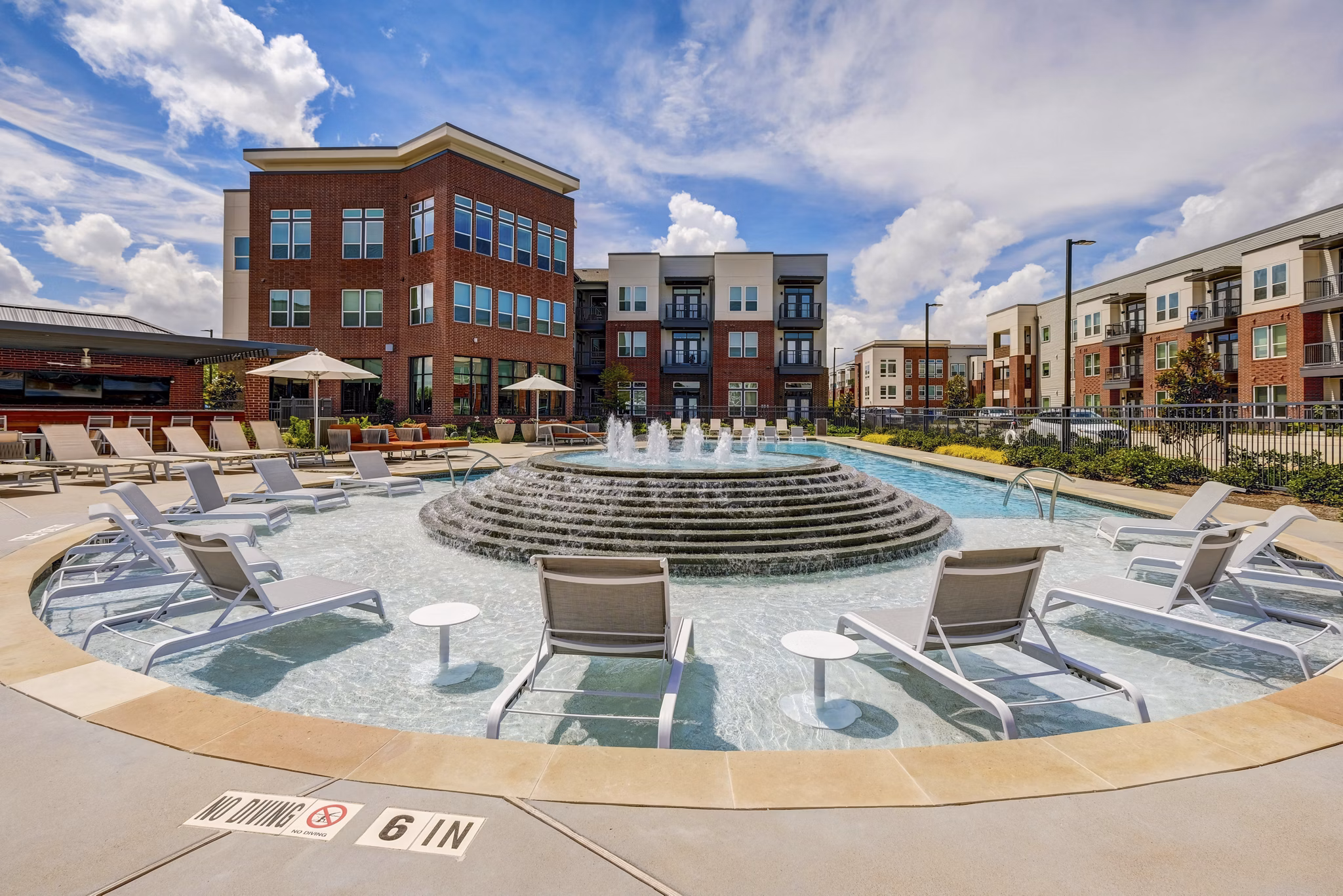 pool at Encore Rise Apartments